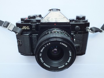 Canon A-1 + Canon Lens FD 28 мм 1:2,8