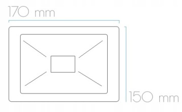 ГАЛОГЕННАЯ СВЕТОДИОДНАЯ РАБОЧАЯ ФАРА С ОТРАЖАТЕЛЕМ 30 Вт ВОДОСТОЙКИЙ ПРОЖЕКТОР 2420LM IP66