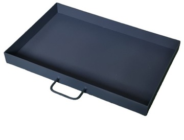 Solidny popielnik kominek grill gruba blacha 3mm