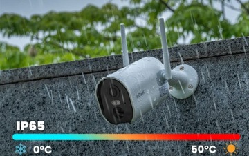 Kamera Zewnętrzna Solarna Bezprzewodowa WiFi FULL HD 2K 3MPx 4x Zoom 32GB