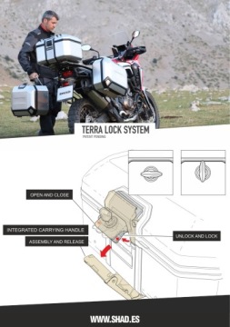 АЛЮМИНИЕВЫЙ БАГАЖНИК SHAD TERRA TR55 BLACK EDITION (KSHD0TR55100B)
