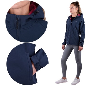 HI-TEC Kurtka Damska Softshell Przejściowa XL