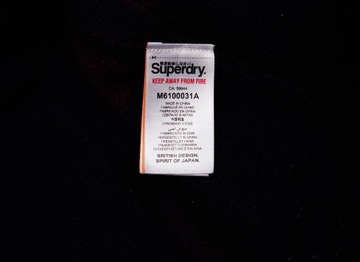 SUPERDRY JAPAN _ SWETER _ XL _ MEN _ 2023 60% WEŁNA OWCZA