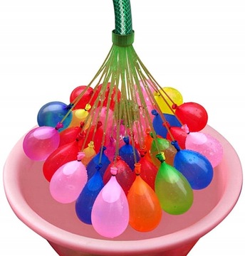 BOMBY WODNE BALONY AUTOMAT BALON NA WODĘ 37szt
