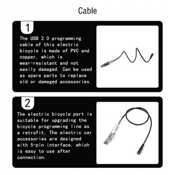 USB-кабель для программирования электровелосипеда