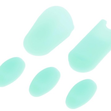 Wysokiej jakości silikonowa kolorowa podkładka pod kciuk do saksofonu w kolorze niebieskim