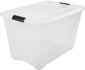 POJEMNIK DO PRZECHOWYWANIA ORGANIER Z POKRYWĄ HOME BOX 40L