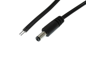 PRZEWÓD DC kabel WTYK 1,3/3,5mm 1,8 m