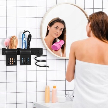 Держатель для фена, подставка-выпрямитель, 1 шт.