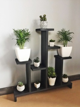 Деревянная подставка для садовых цветов, подставка, полка