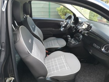 Fiat 500 II Seria 4 1.2 69KM 2018 Fiat 500 1.25 16v 70KM Klima Alu 16 Ledy Tempomat, zdjęcie 19