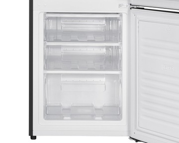 ХОЛОДИЛЬНИК С МОРОЗИЛЬНОЙ КАМЕРОЙ 207Л LED ВЫСОТА 150см ЧЕРНЫЙ ХОЛОДИЛЬНИК