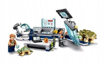 ЛАБОРАТОРИЯ LEGO WU; ДИНОЗАВРЫ ПОБЕГАЮТ 75939