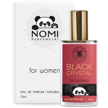 NOMI Perfumetki Damskie Perfumy BLACK CRYSTAL 33ml