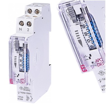 Analogowy programator czasowy z rezerwą 230V 16A