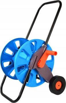 Тележка для садового шланга 60м/синяя/(4)