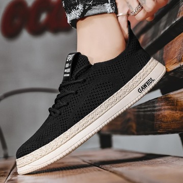 Męskie oddychające buty do chodzenia na co dzień
