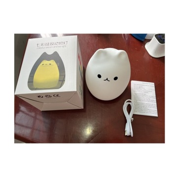 НОЧНИК ДЛЯ ДЕТЕЙ, LED SILICONE RGB, SOFT TOUCH, CAT 7 KOL