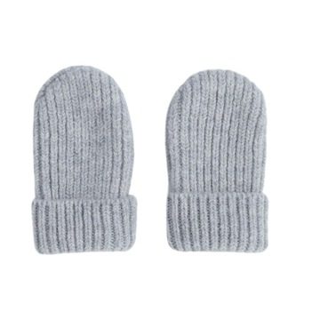 Lodger: rękawiczki z wełny merino Wool Mittens Drizzle / 12-24 m