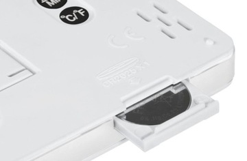 Метеостанция HAMA TH-130 «Белые часы»