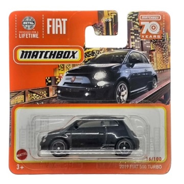 Matchbox 2019 Fiat 500 Turbo