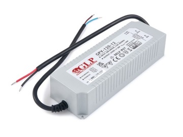 ZASILACZ GLP 12V 120W 10A IP67 DO TAŚM LED