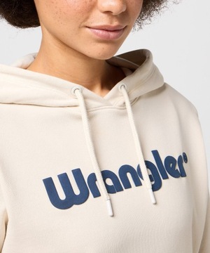 Bluza Wrangler REGULAR HOODIE 112350335 Vintage White S