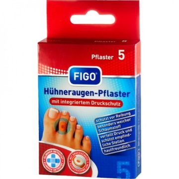 Plastry na odciski 5 sztuk Germany