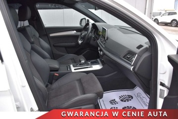 Audi Q5 II SUV 2.0 TFSI 252KM 2017 Audi Q5 Czarna-Pol-Skora NaviKamera Asystenty Full-Led-Matrix Klimatronic, zdjęcie 5