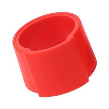Портативный силиконовый держатель для альт-тенора-сопрано, прочный мундштук красного цвета