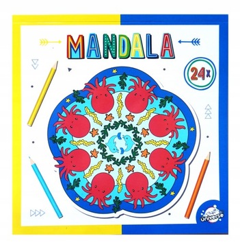 Mandala Kolorowanka Zwierzęta morskie