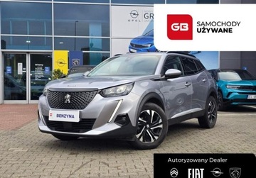 Peugeot 2008 II SUV 1.2 PureTech 130KM 2021 Peugeot 2008 1,2 130KM automat, Allure, salon PL, bezwypadkowy, serwisowany