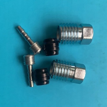 1 zestaw rowerowy zestaw hydrauliczny BARB stalowa