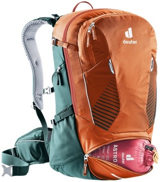 Велосипедный рюкзак Deuter Trans Alpine 30 л каштановый-глубоководный