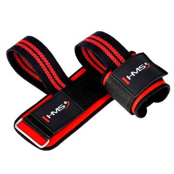 Тренировочные ремни HMS для становой тяги для спортзала, универсальный размер