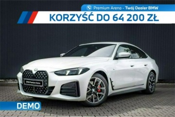 BMW Seria 4 G22-23-26 Coupe 2.0 420d 190KM 2025 BMW 420 xDrive Gran Coupé - DEMO