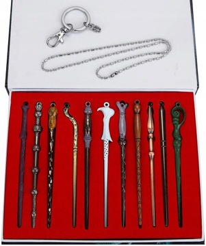 ZESTAW 11SZT HARRY POTTER MAGICZNE RÓŻDŻKI PREZENT