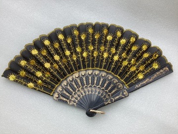 Веерные блестки, сложенные вручную, танец фламенко, испанский цыганский танец