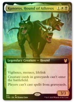 Kunoros, Hound of Athreos FOIL Theros Beyond Death: Extras B01