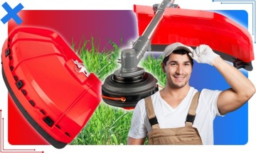 КРЫШКА ГОЛОВКИ ДЛЯ БЕНЗИНОВОЙ ЩЕТКИ BRIVER, STRImmer, В КОМПЛЕКТЕ