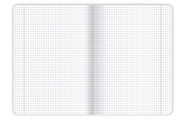 10X БЛОКНОТ TOP 2000 A5 60 листов, сетка + ПОЛЯ