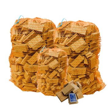 Rozpałka 75dm3 Drewno Ścinki Parkietu Podpałka Dąb 24kg Wood Oak Transwood