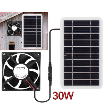 СОЛНЕЧНЫЙ ВЕНТИЛЯТОР 30ВТ, ВЫТЯЖНОЙ ВЕНТИЛЯТОР, ДЛЯ ТЕПЛИЦЫ, НАРАДА, КУРИНОГО СОВЕТА
