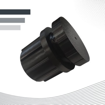 STOPKA REGULOWANA DO NOGI STOŁU FI60 CZARNA