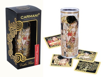 Kieliszek do wódki - G. Klimt Pocałunek 60ml.