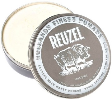 Reuzel Extreme Hold Pomade Hog матовая помада для волос 340 г