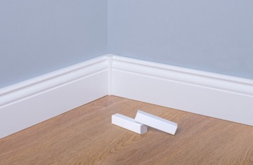 Listwa przypodłogowa MDF 10 BIAŁA Cokół