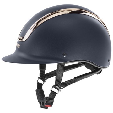 Kask jeździecki UVEX Suxxeed chrome granat/koral S