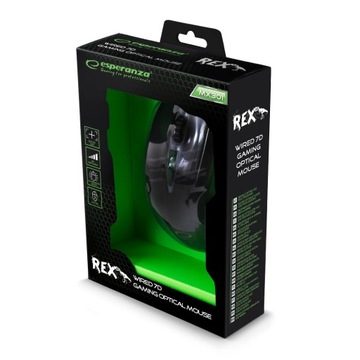 Profesjonalna MYSZ DLA GRACZY PRZEWODOWA 7D USB