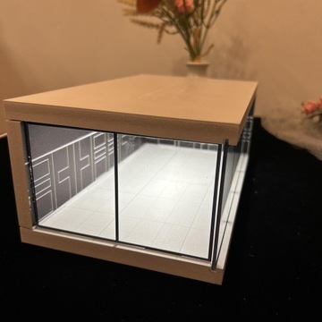 Защитный парковочный дисплей 1:64 для литых фигурок автомобилей, черный